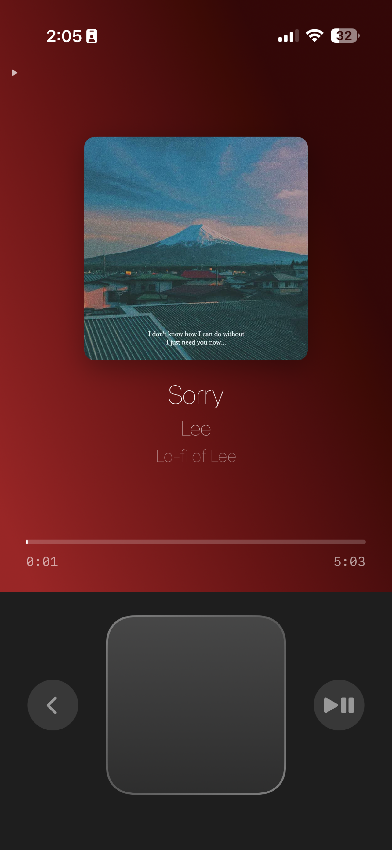 Now Playing - Red
